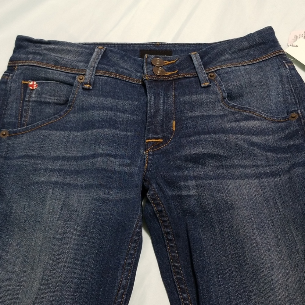 Hudson Collin Skinny Midrise Jeans Inseam 31.5" - Picture 3 of 8